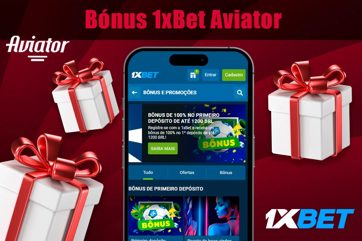 Informações sobre o bónus 1xBet Aviator para o primeiro registo