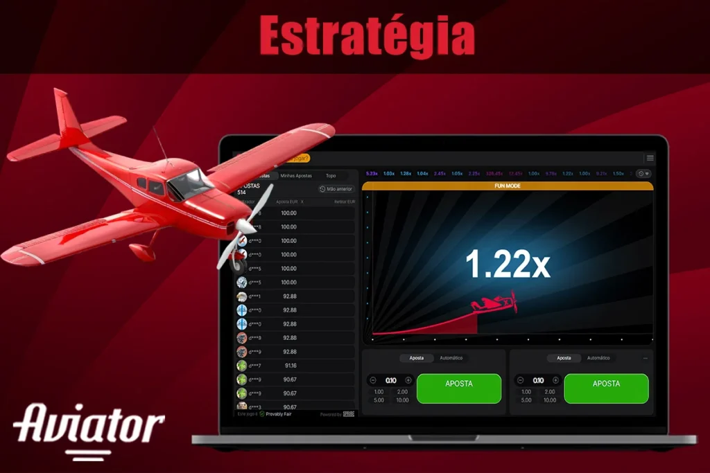 Informações sobre Estratégia no Aviator